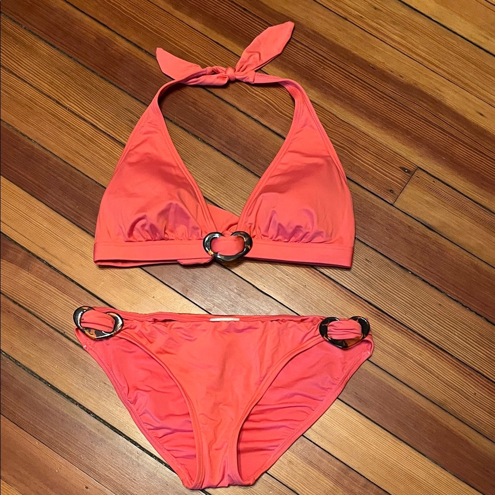NWOT Kate Spade Coral Bikini